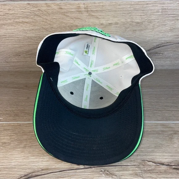 Titleist A-Flex Hat Green Black White EUC St Patrick’s Day Size Small - Picture 6 of 8